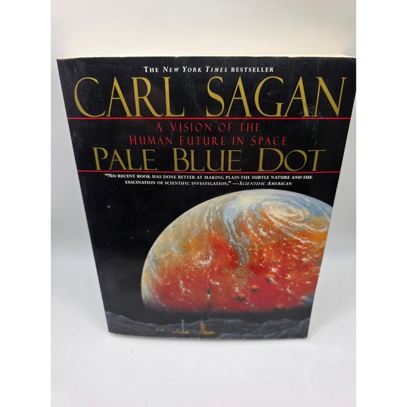 random house Other - Carl Sagan Pale Blue Dot 1st Paperback Edition 1994 Space Astronomy NASA Science